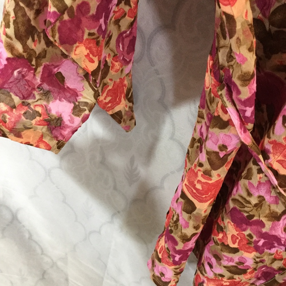 2/$18 NWOT Vintage Claudia Richard 3/4 Sleeve Top - Picture 4 of 6